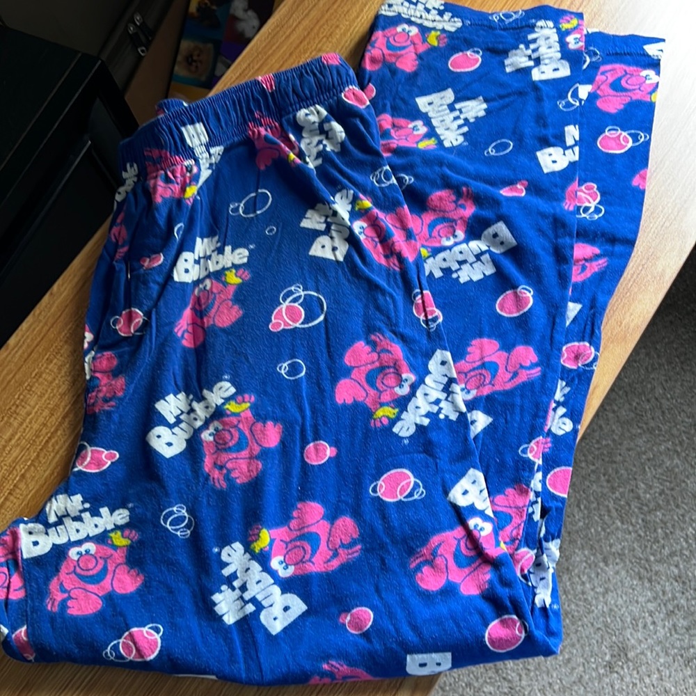 Unisex Mr Bubble pajama bottoms XL